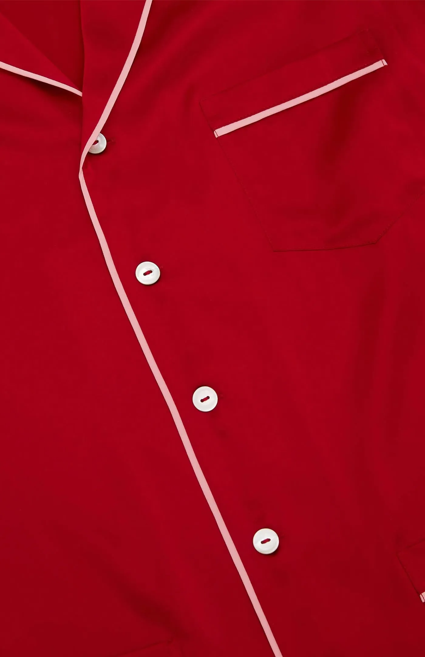 Raving Red | Red Satin Loungewear Set