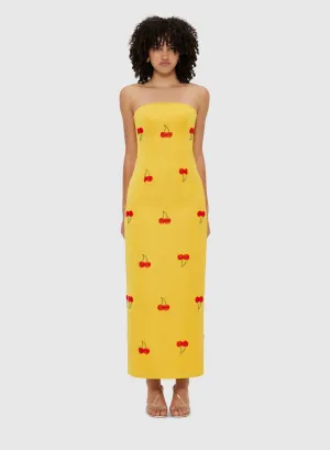 Rayma Embellished Bustier Maxi Dress