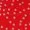 Red Polka Dot Frill Sleeve Midi Dress