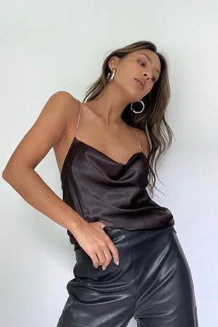 RHINESTONE STRAP CAMI