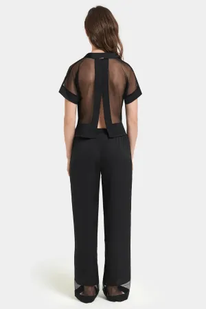 Richmond Long PJ Set - Black