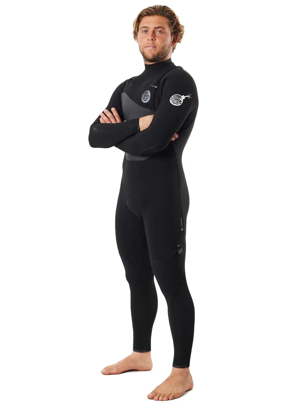 Rip Curl Flashbomb 5/3mm Chest Zip Steamer Wetsuit