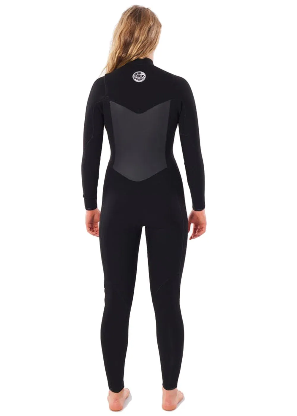 Rip Curl Womens Flashbomb 4/3 Chest Zip Steamer Wetsuit