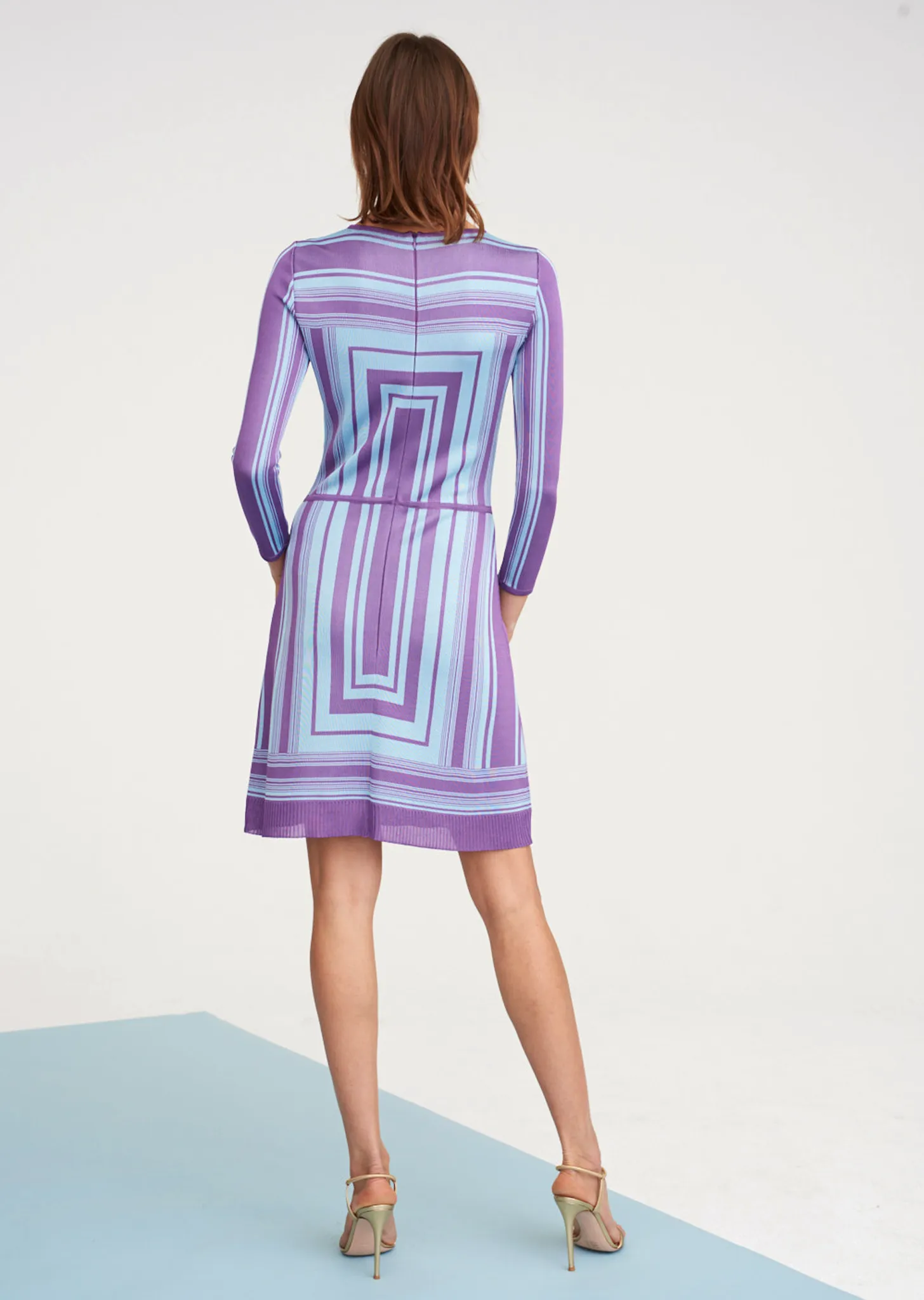 Roial - Modern Geometric Rectangle Dress