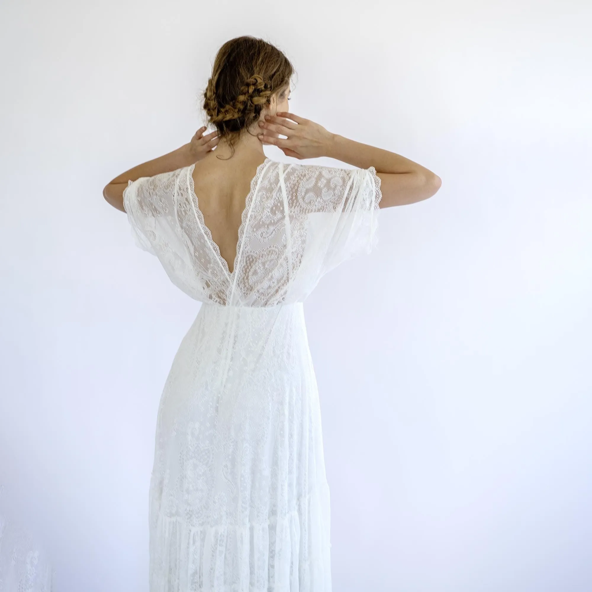 Romantic Boho Wedding Dresses #1506