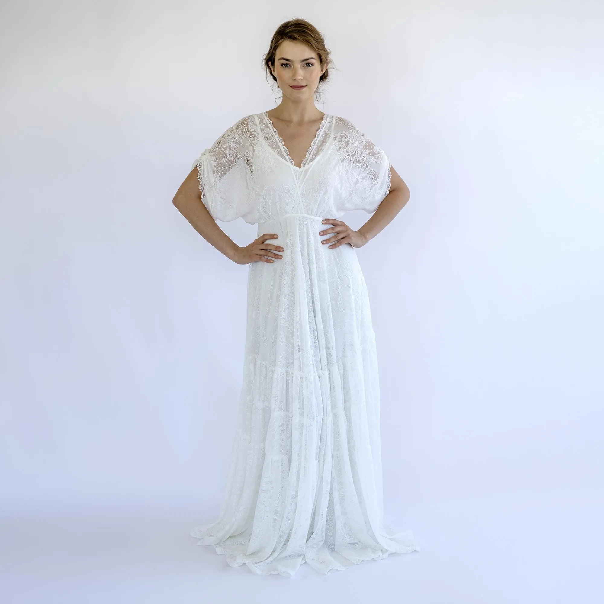 Romantic Boho Wedding Dresses #1506