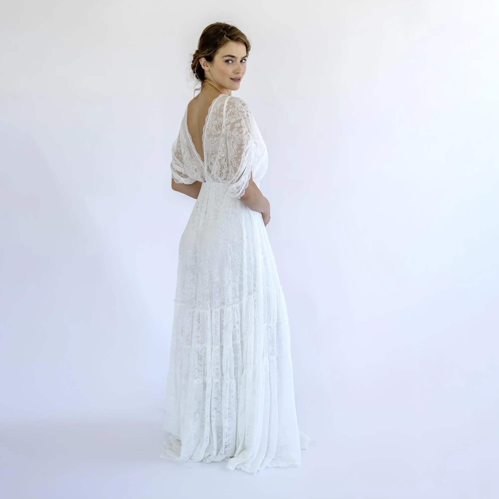 Romantic Boho Wedding Dresses #1506