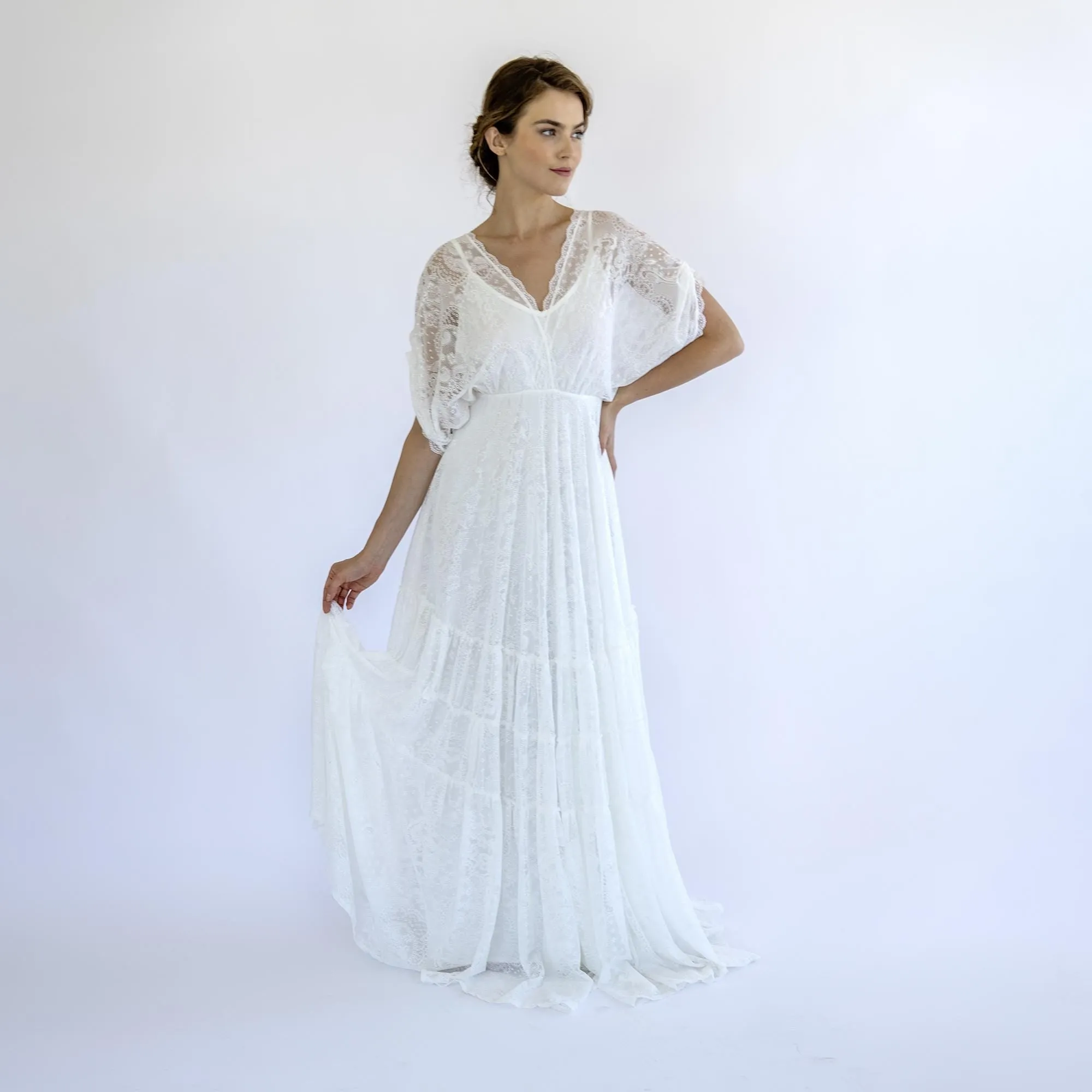 Romantic Boho Wedding Dresses #1506