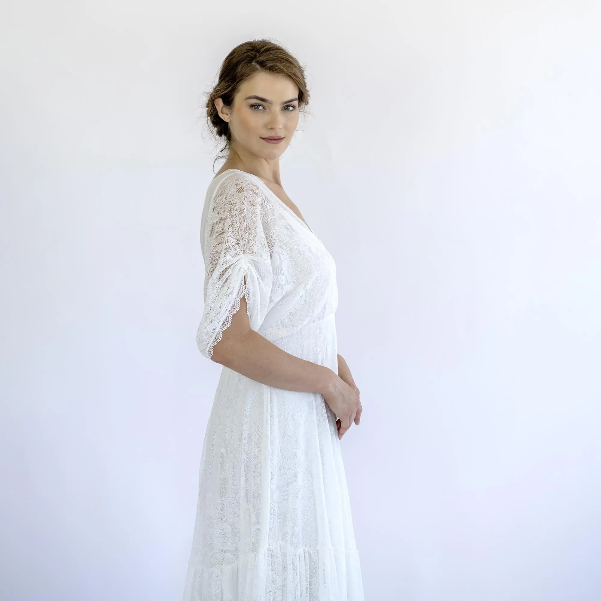 Romantic Boho Wedding Dresses #1506