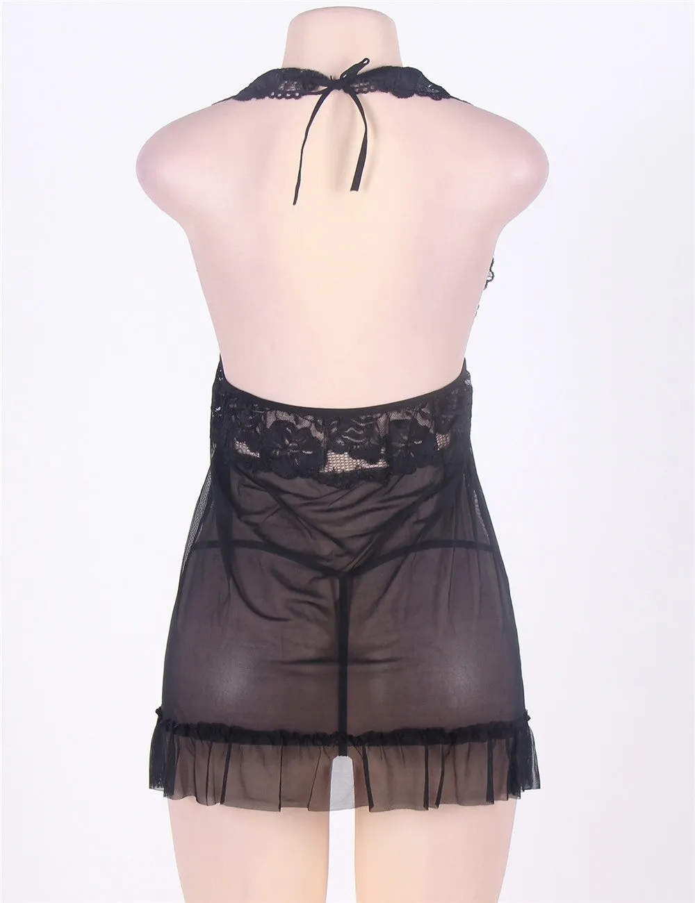 Romantic Open Back Flare Lingerie Egypt