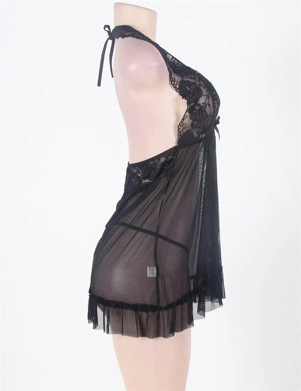 Romantic Open Back Flare Lingerie Egypt