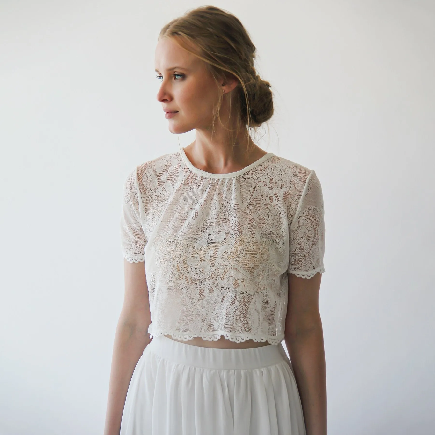 Romantic style Lace  Top  #2055