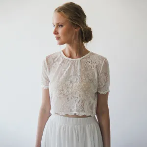 Romantic style Lace  Top  #2055