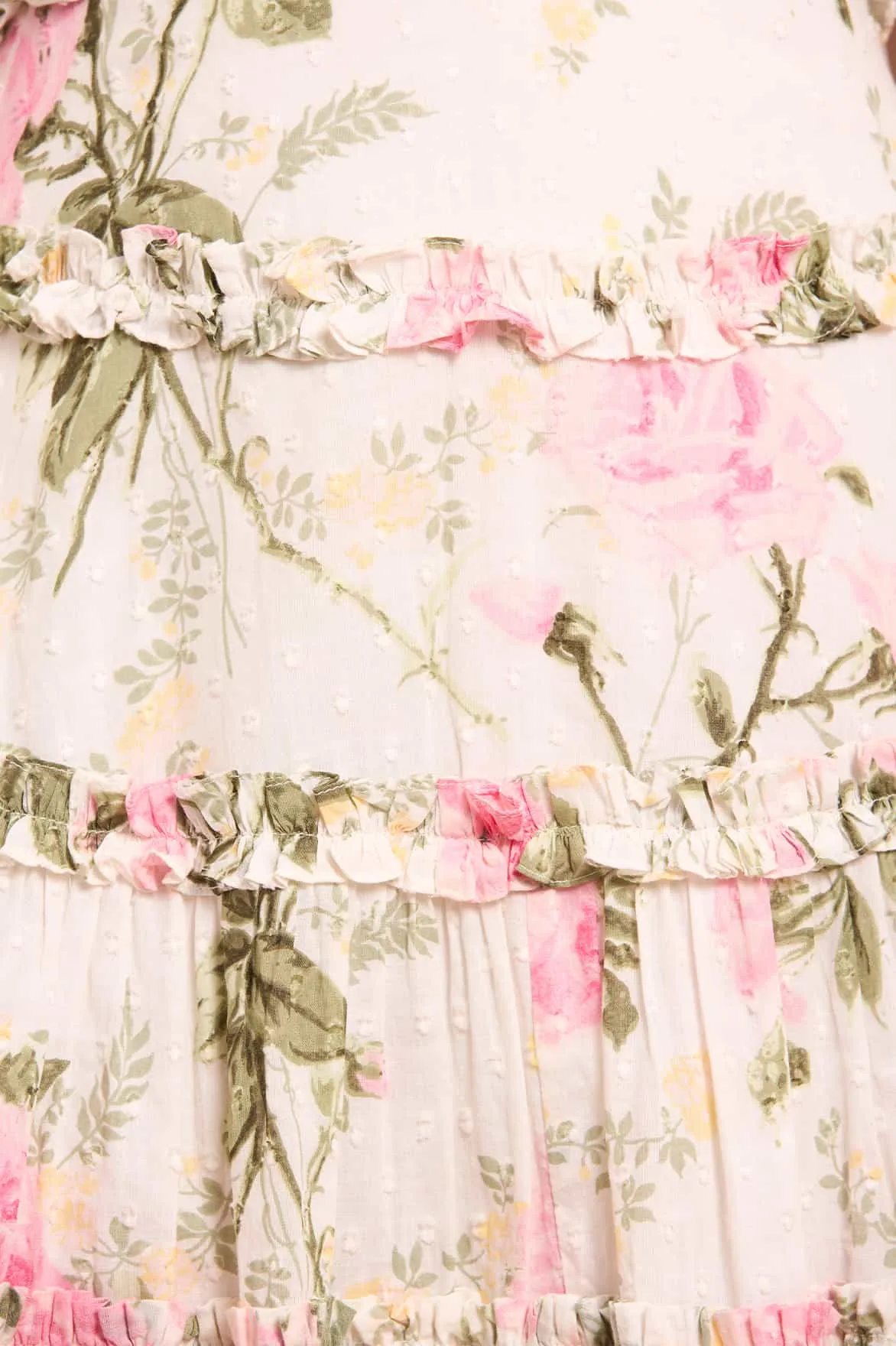 Rose Cotton Backless Mini Dress