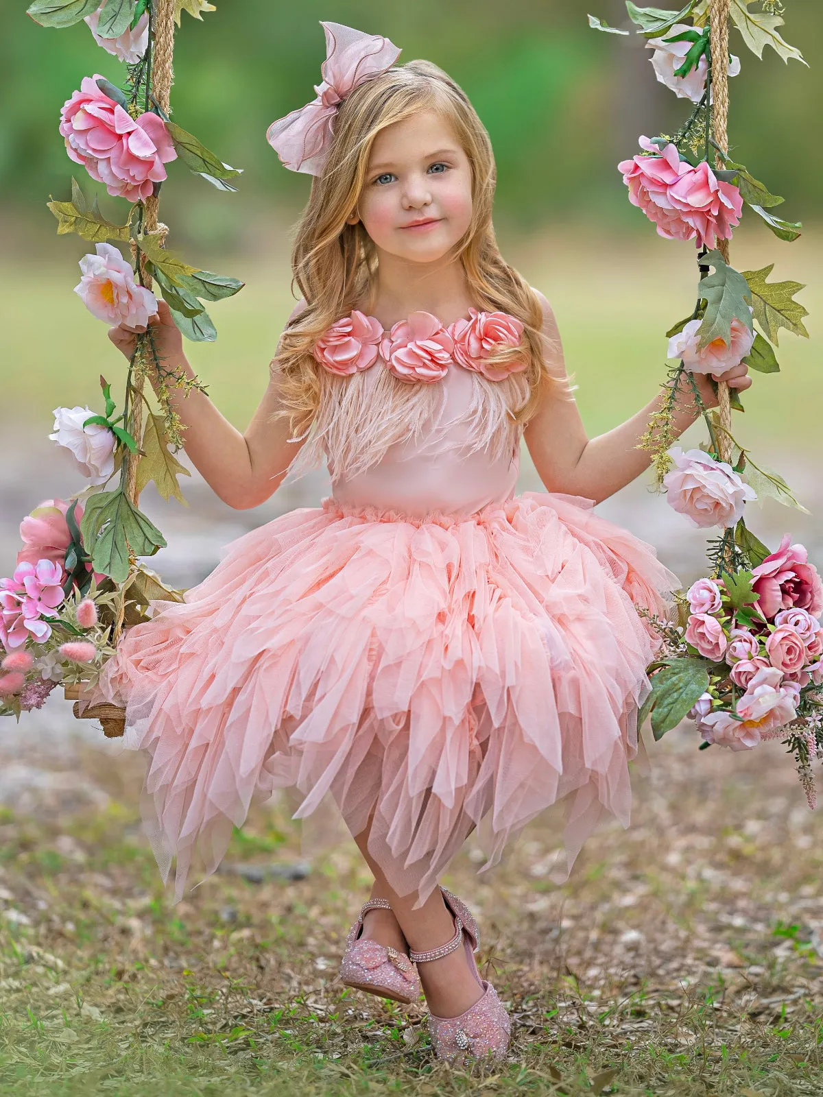 Rose Princess Ballerina Tutu Dress