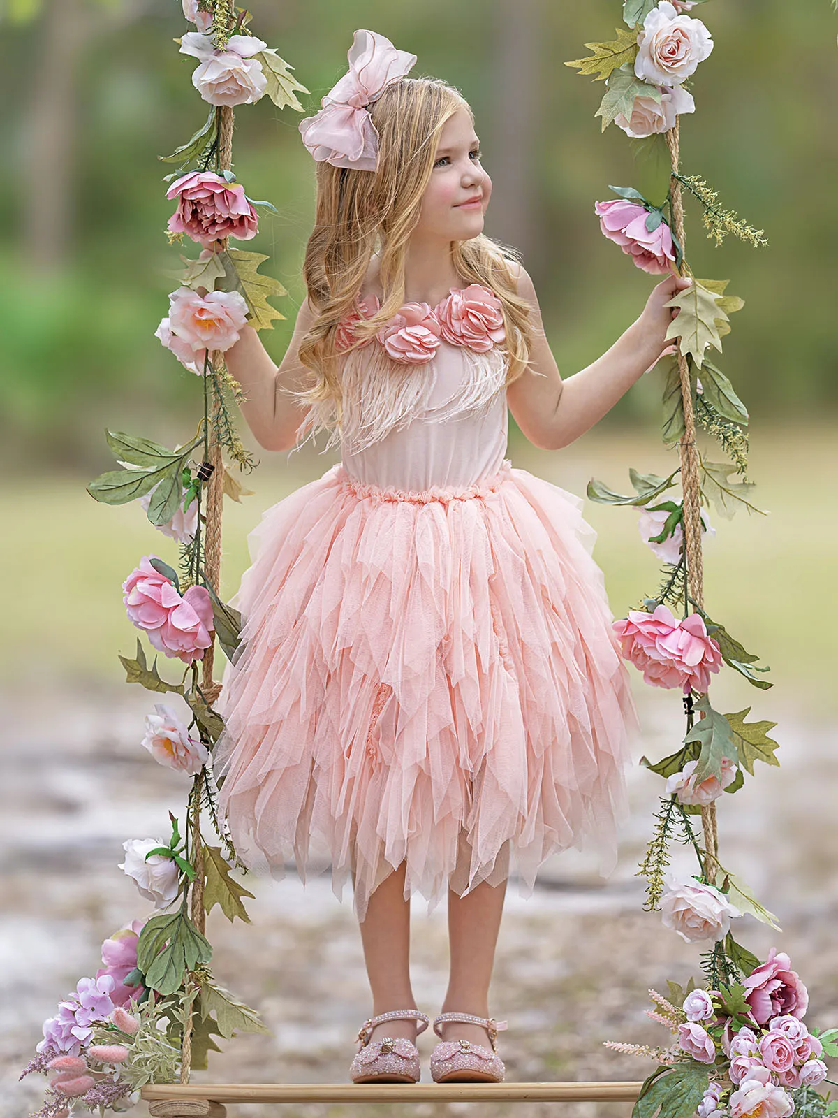 Rose Princess Ballerina Tutu Dress
