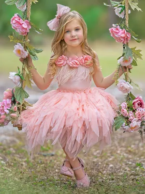Rose Princess Ballerina Tutu Dress
