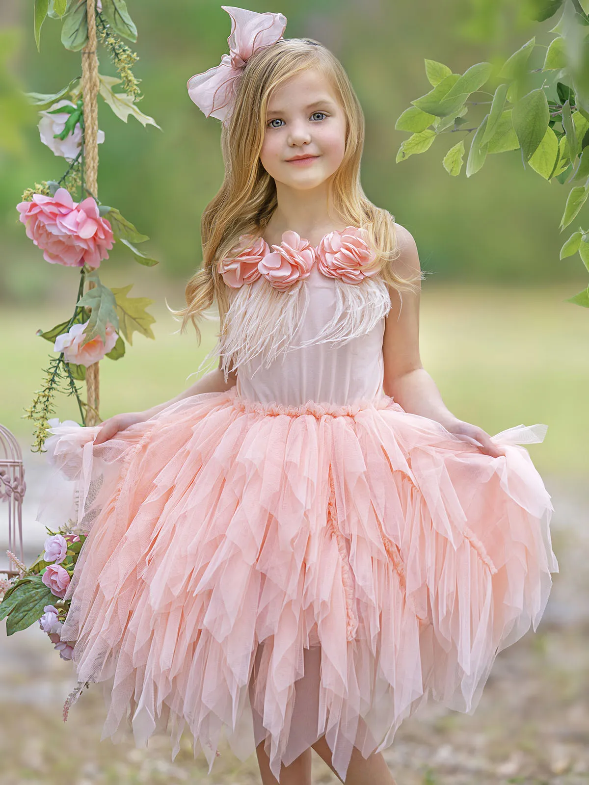 Rose Princess Ballerina Tutu Dress