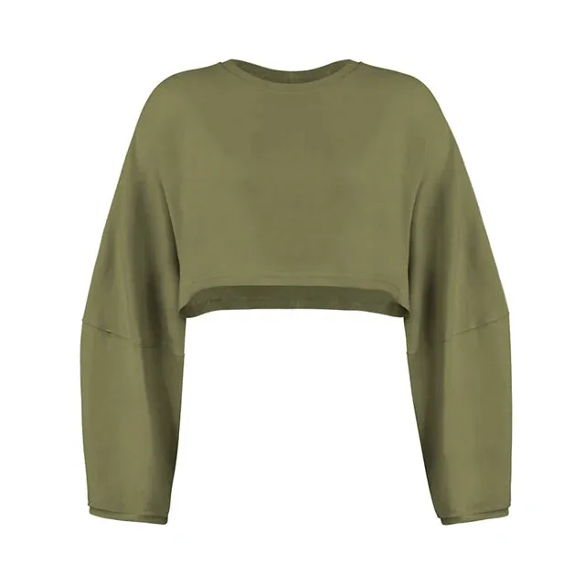 Roux Oversize Crop Top