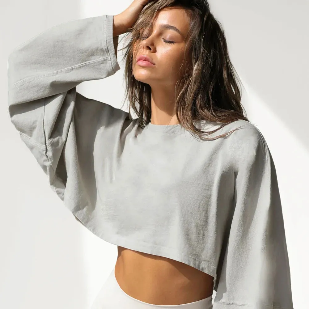 Roux Oversize Crop Top
