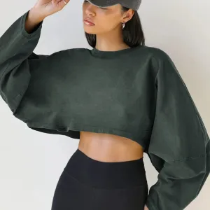 Roux Oversize Crop Top
