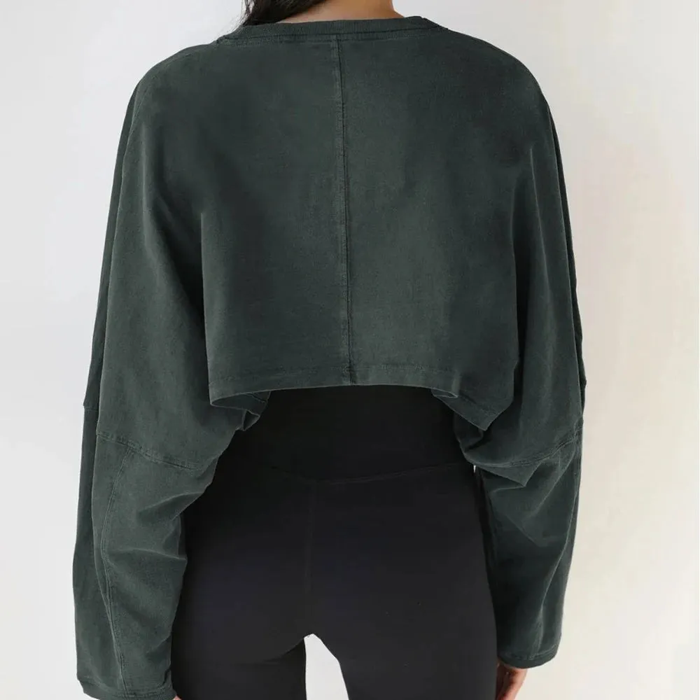 Roux Oversize Crop Top