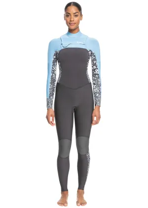 Roxy 3/2mm Womens Swell Series Chest Zip Steamer Wetsuit