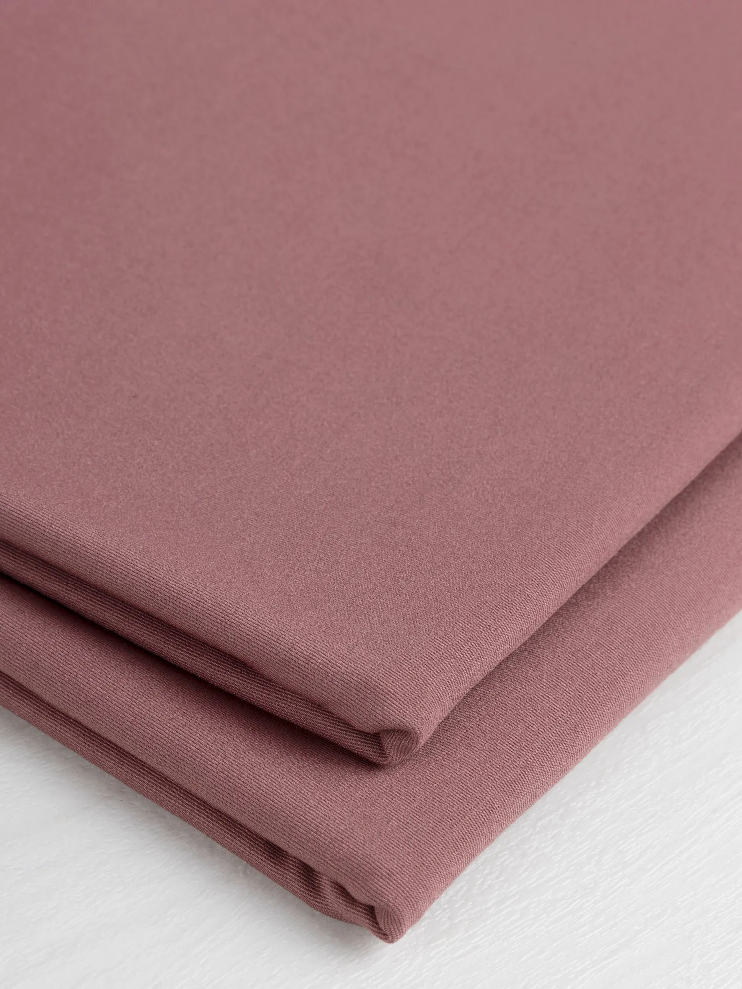 rPet Chito Performance Stretch Knit Deadstock - Rose Brown