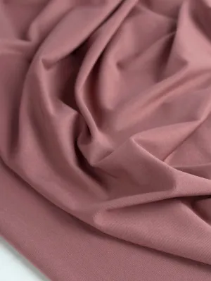 rPet Chito Performance Stretch Knit Deadstock - Rose Brown