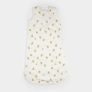 Rubber Duckie Print on Off-White Interlock Sleep Bag