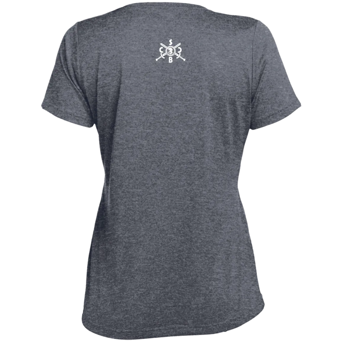 SBCC Ladies' Heather Scoop Neck Performance Tee