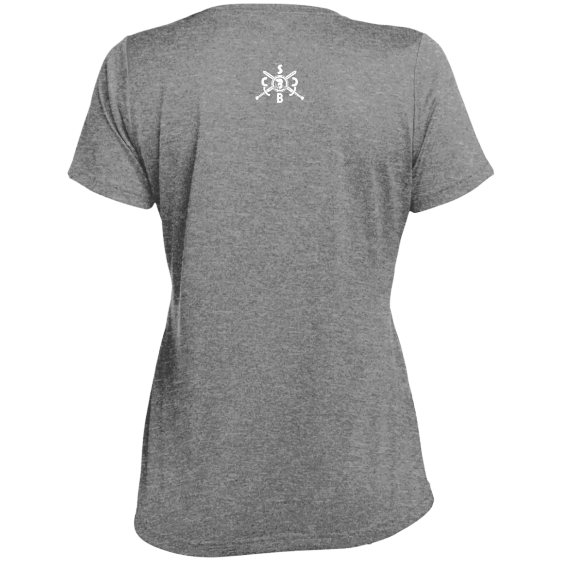 SBCC Ladies' Heather Scoop Neck Performance Tee