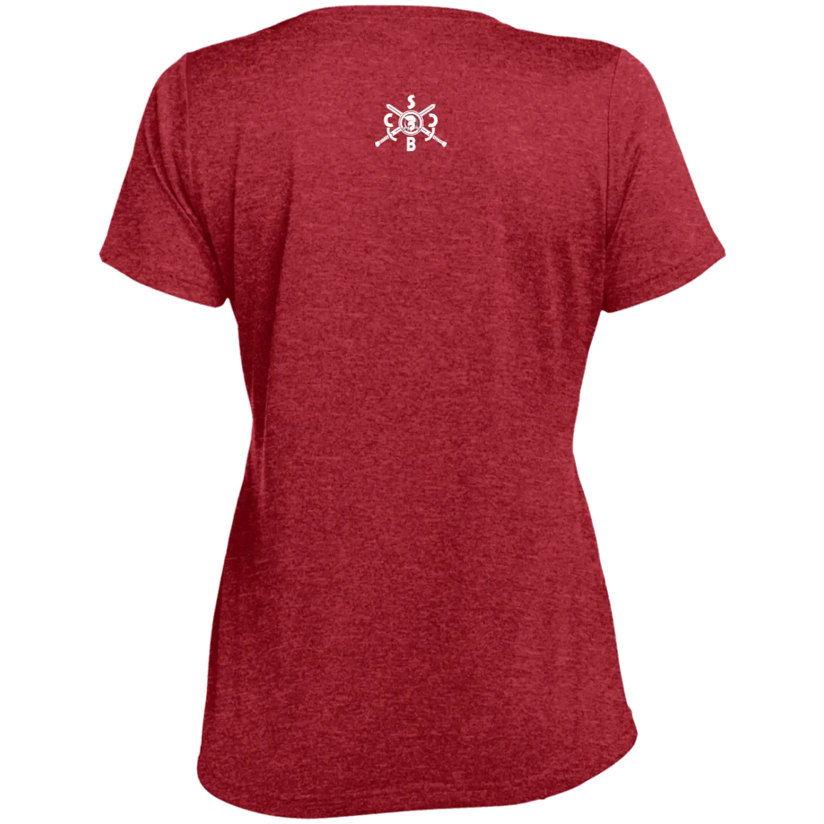 SBCC Ladies' Heather Scoop Neck Performance Tee