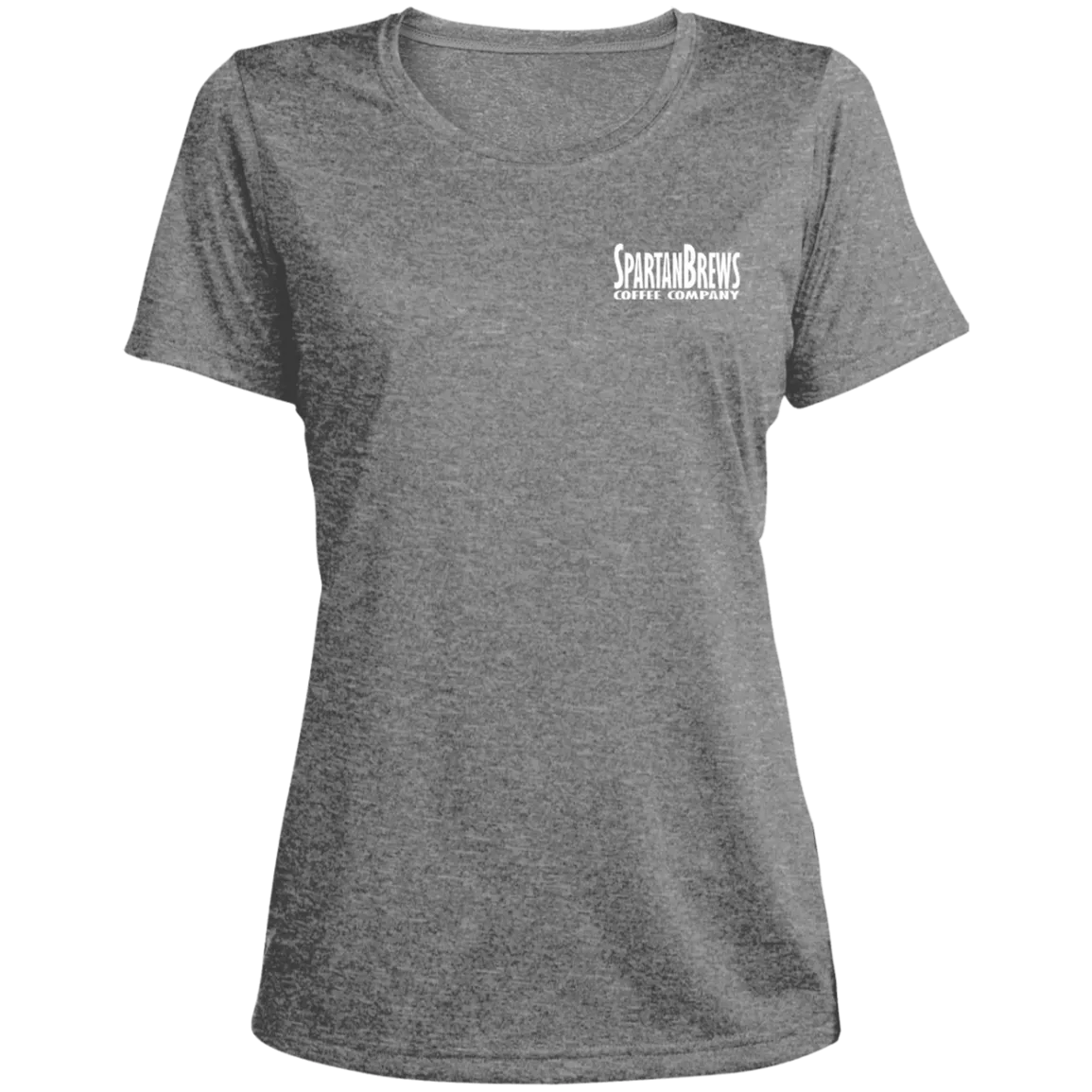 SBCC Ladies' Heather Scoop Neck Performance Tee