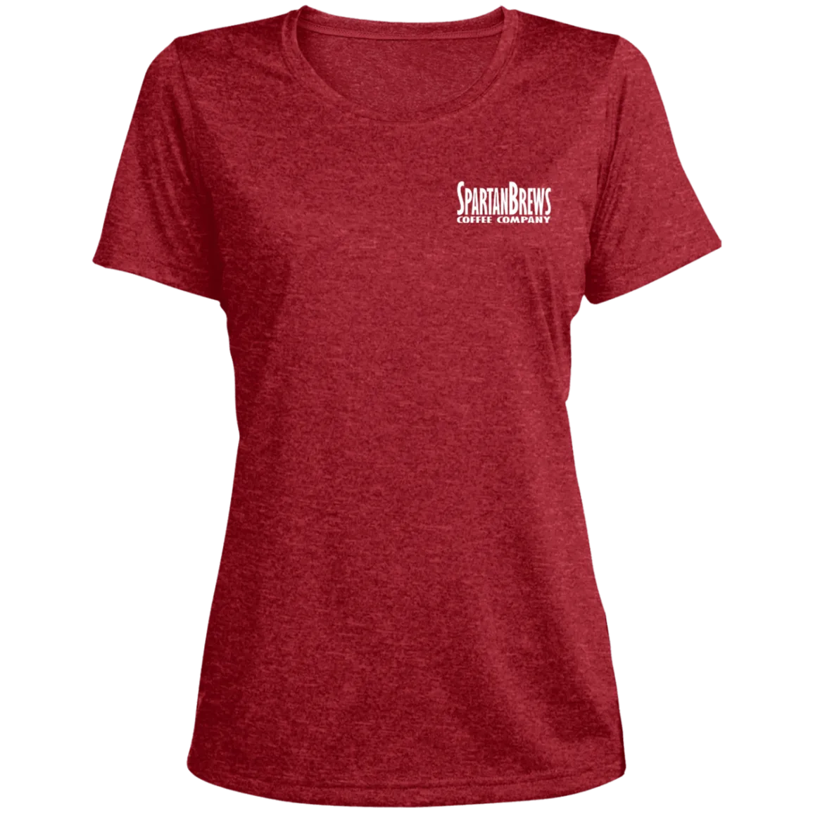 SBCC Ladies' Heather Scoop Neck Performance Tee