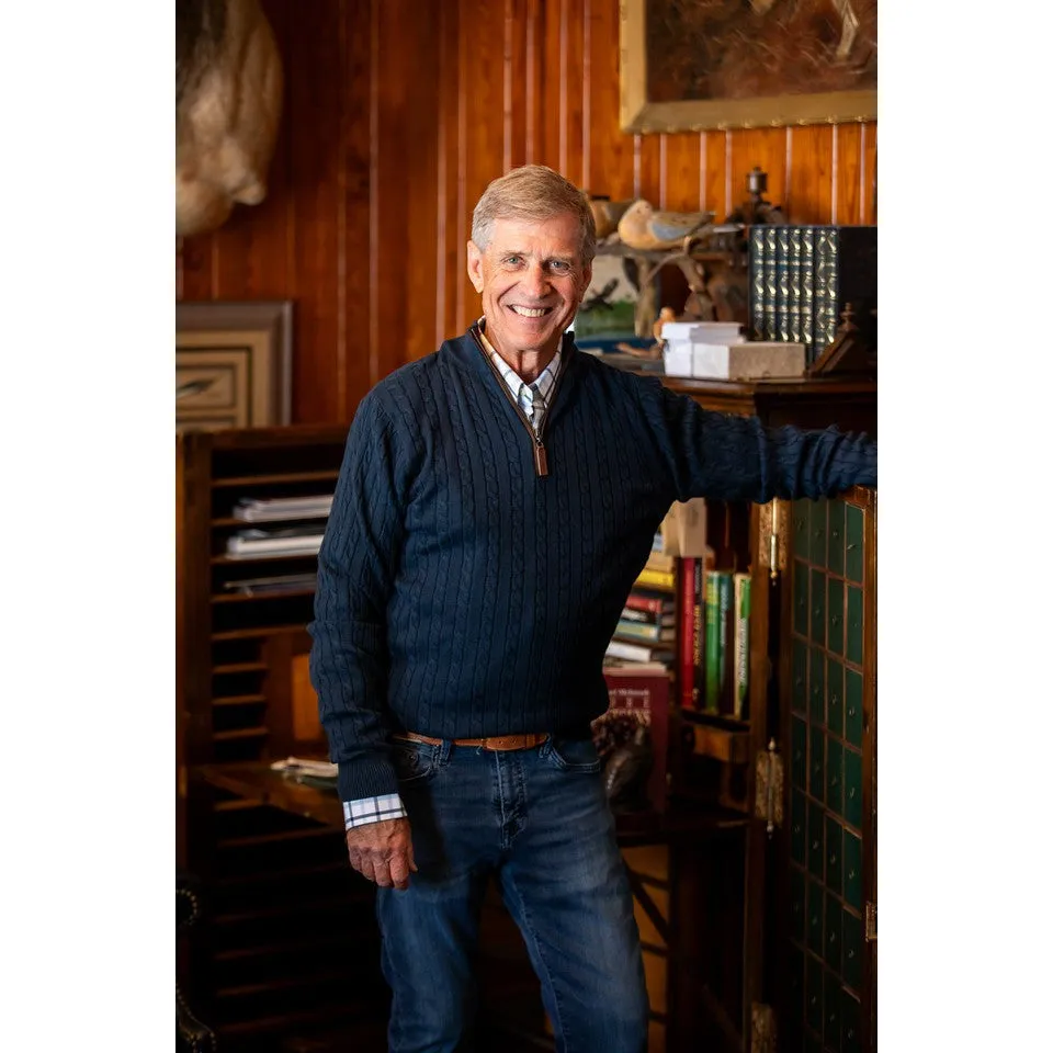 Schoffel Calton Cashmere 1/4 Zip Jumper