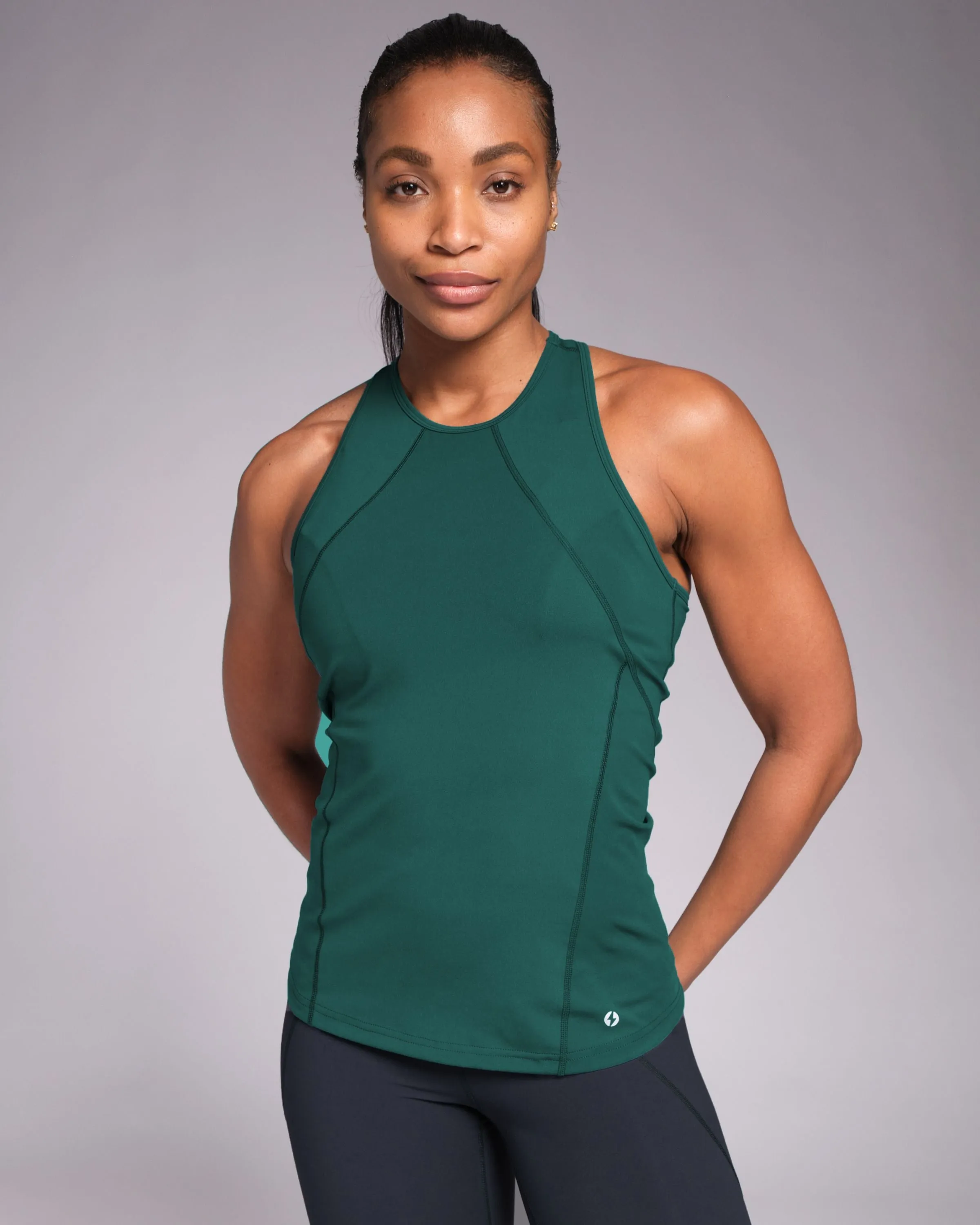 Sculpt Perform Vest Jungle Green