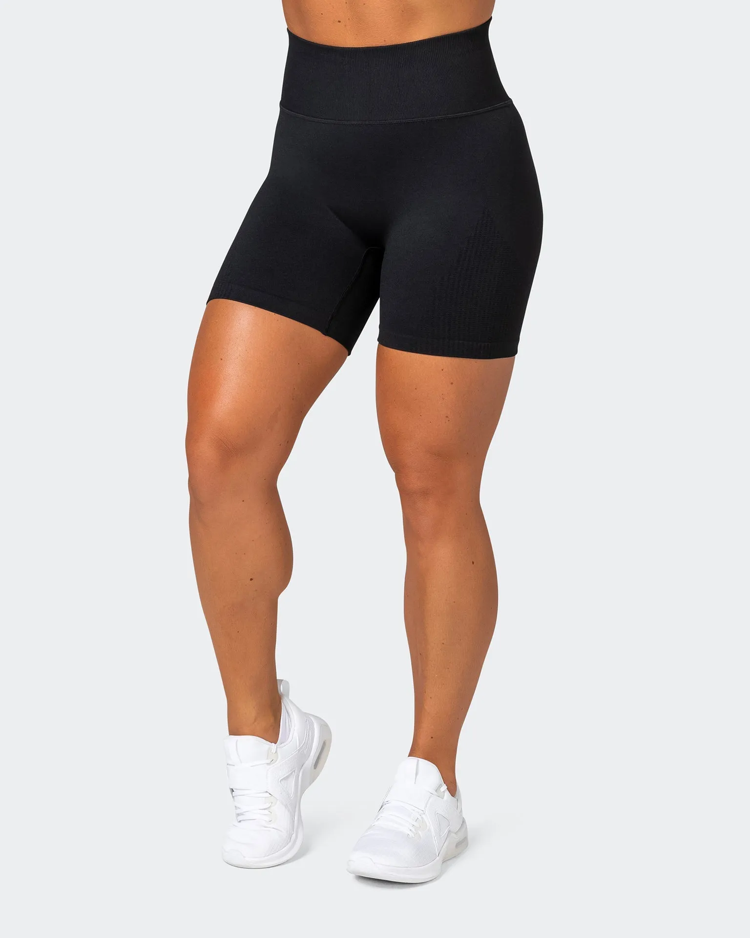 Seamless Bike Shorts - Black