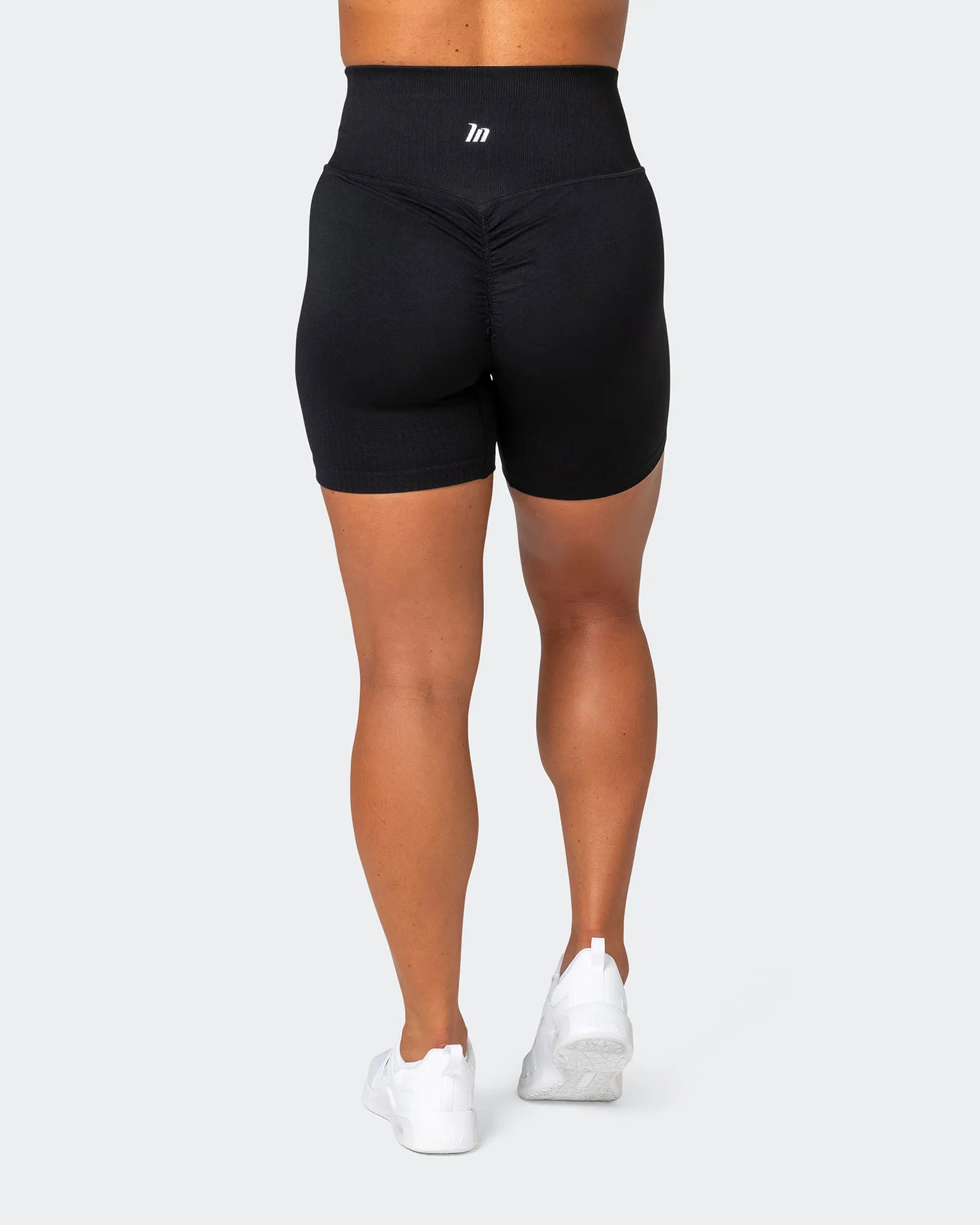Seamless Bike Shorts - Black