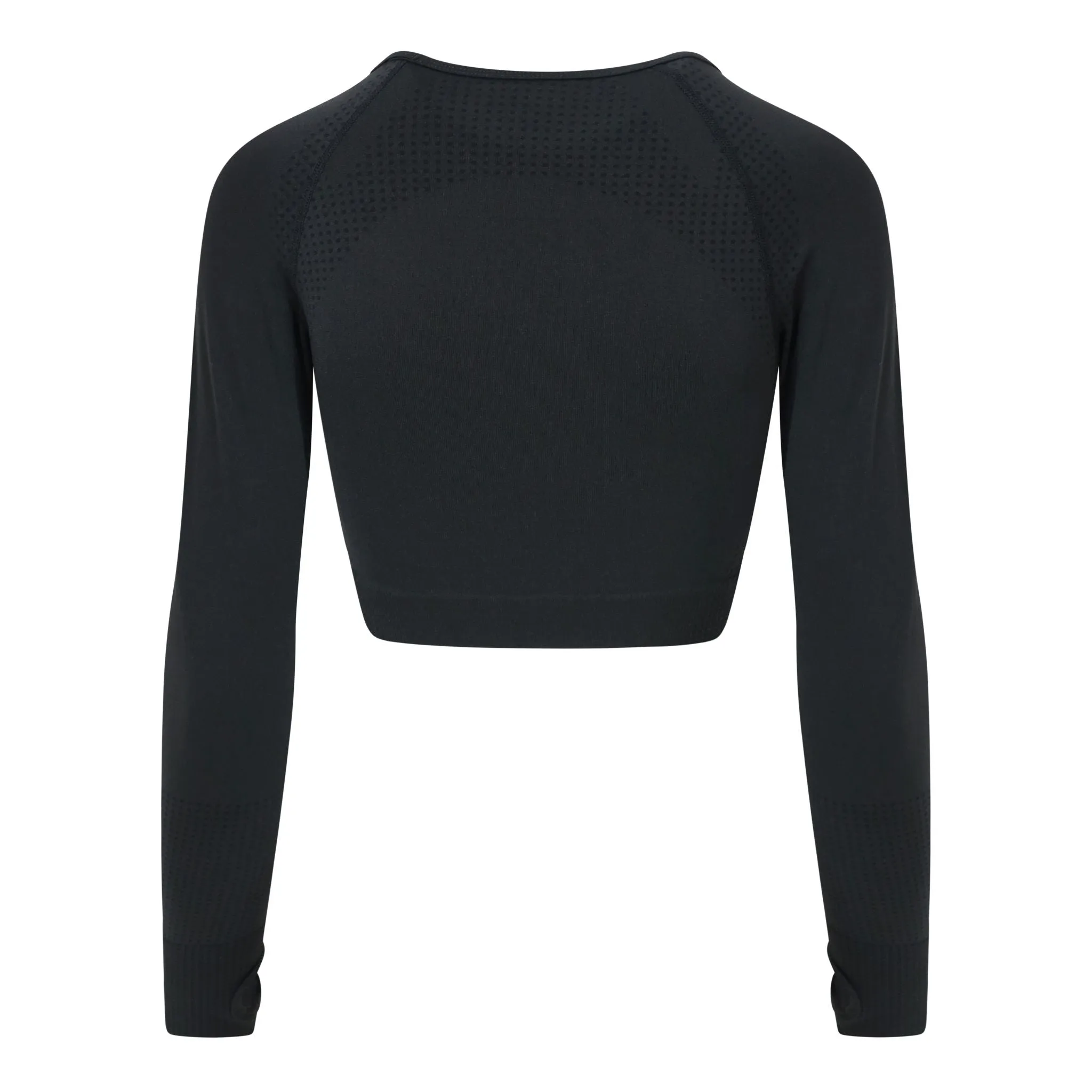 Seamless LS Top Black