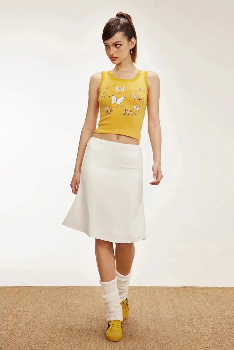 Sexy Mesh High Waist Mini Skirt