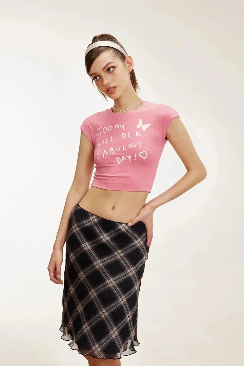 Sexy Mesh High Waist Mini Skirt