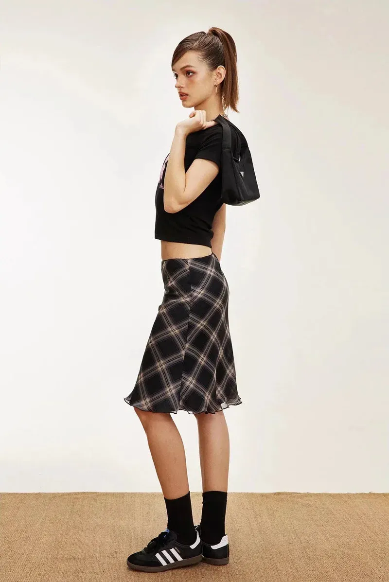 Sexy Mesh High Waist Mini Skirt