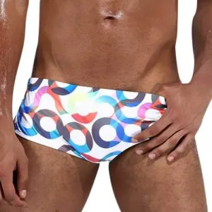 Sexy Printing Bikini Swim Trunks