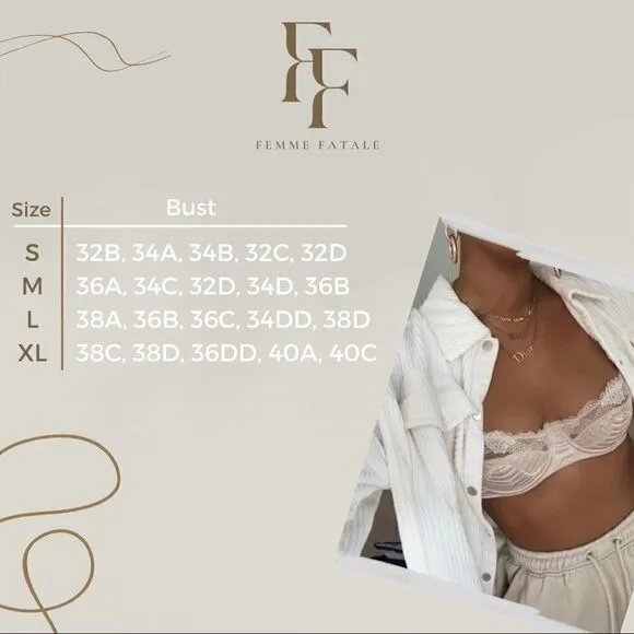 Sexy Floral Lace Lingerie Set