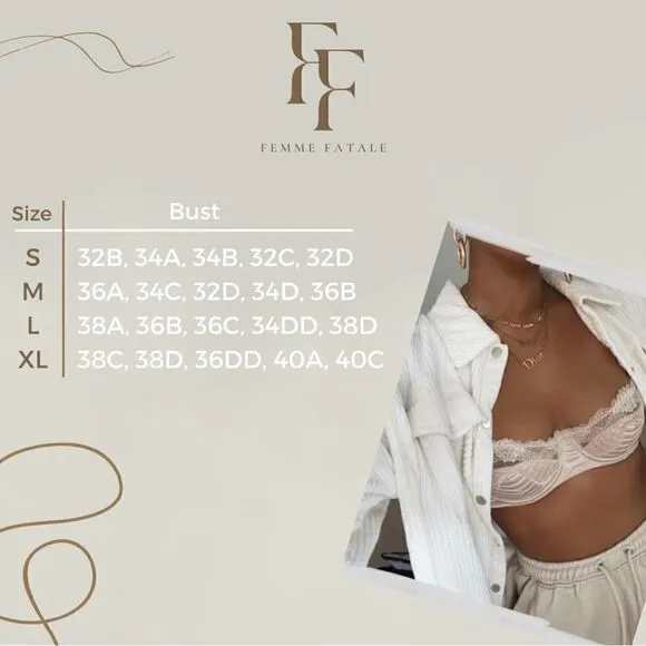 Sexy Floral Lace Lingerie Set with Stockings