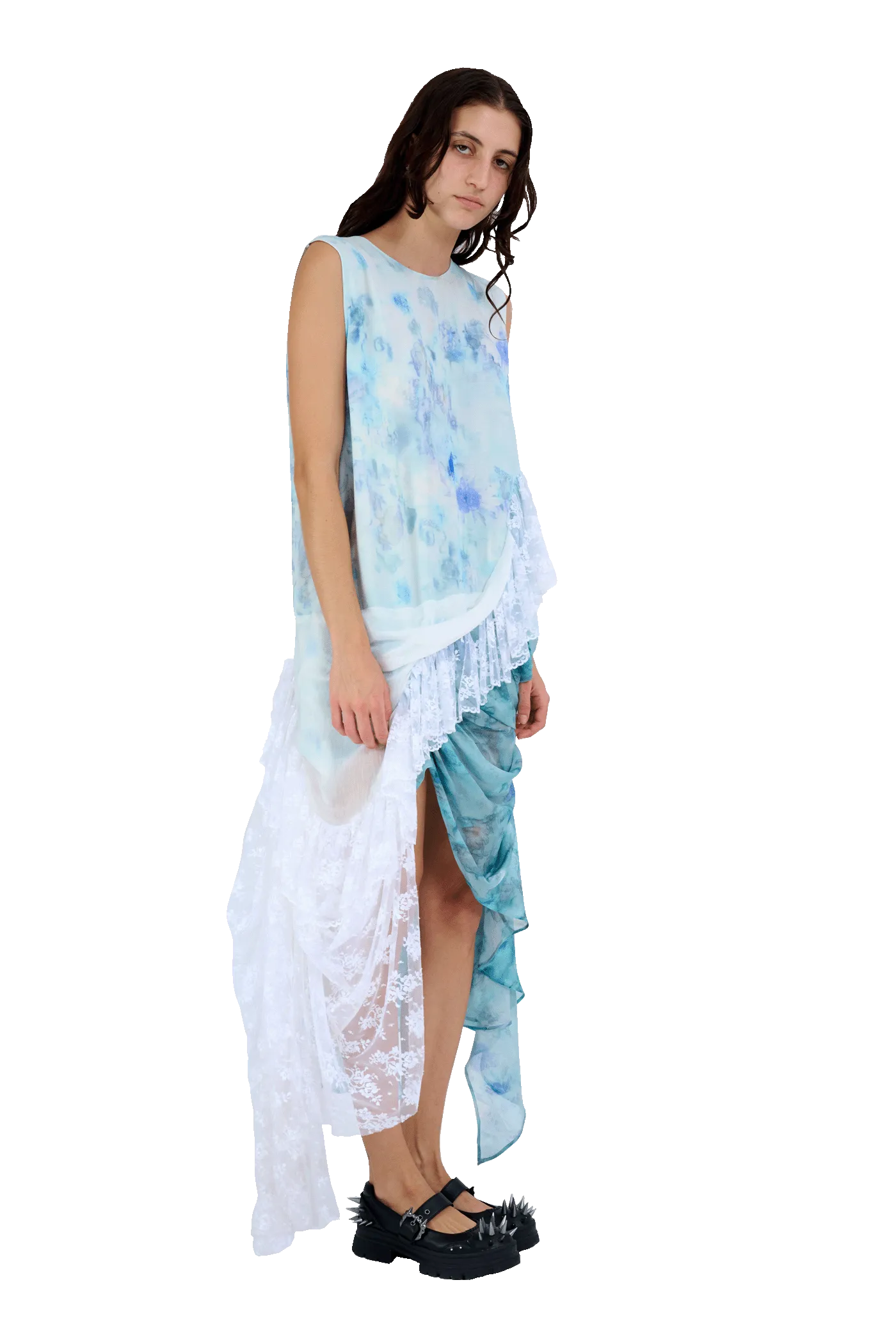 SHADOW FLOWER FANNY DRESS