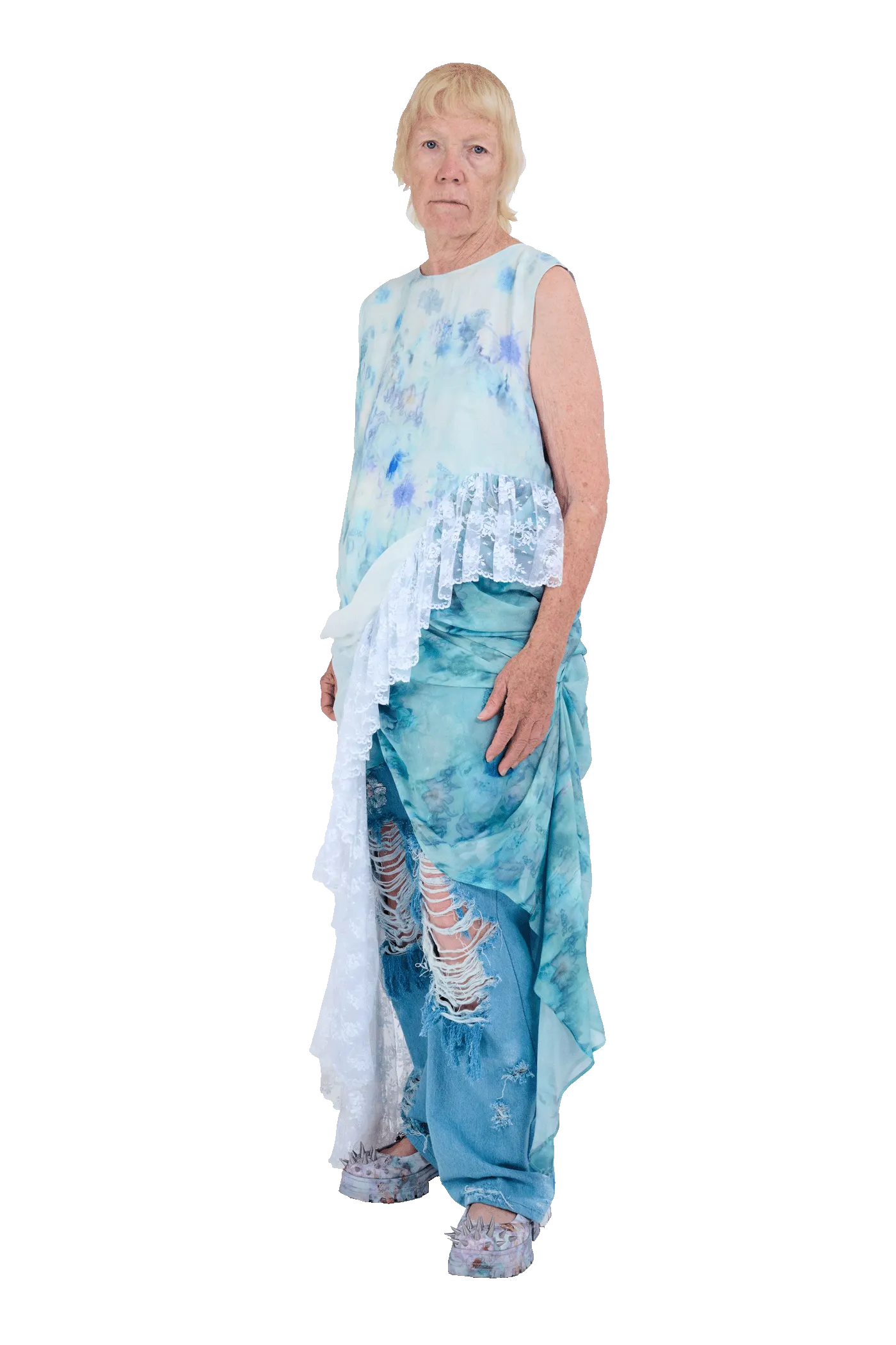 SHADOW FLOWER FANNY DRESS