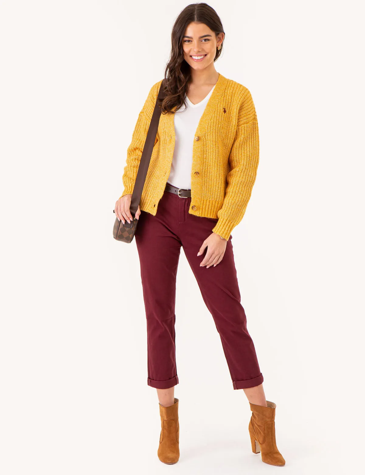 SHAKER CARDIGAN SWEATER