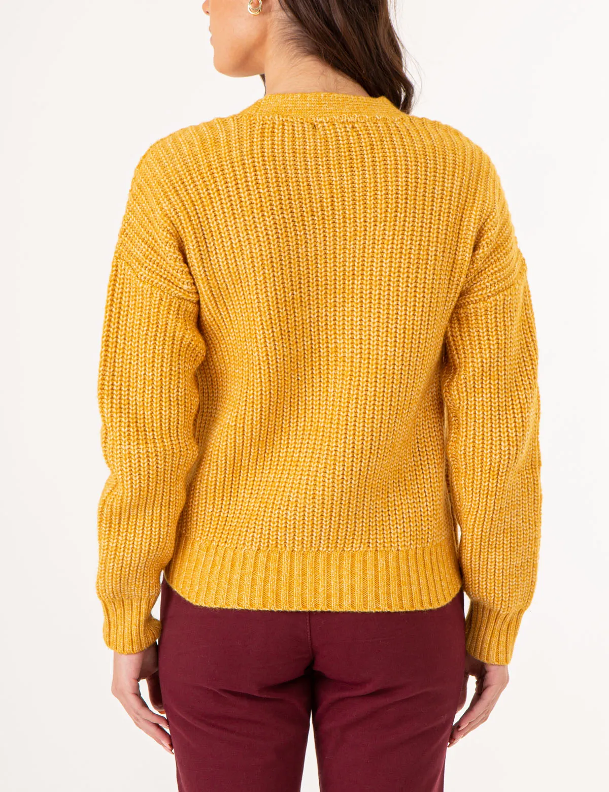 SHAKER CARDIGAN SWEATER